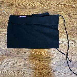 Edikted Black Mini Skirt